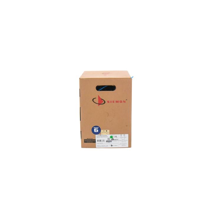 Bobina de Cable UTP Reelex, de 4 Pares, Alto Desempeño Cat6, PVC (CM), Color Azul, 23 AWG, 305 Metros (1000 Pies)