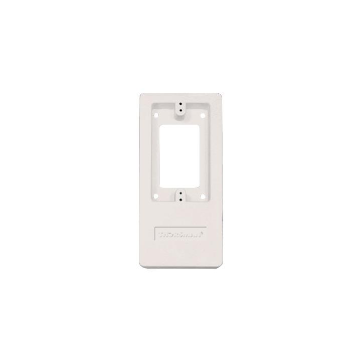 Caja de contactos color blanco de PVC auto extinguible,  para canaletas PT48 (7100-01001)
