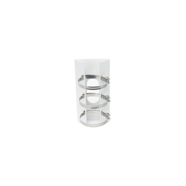 Montaje Vertical para Poste / Material de Acero Inoxidable