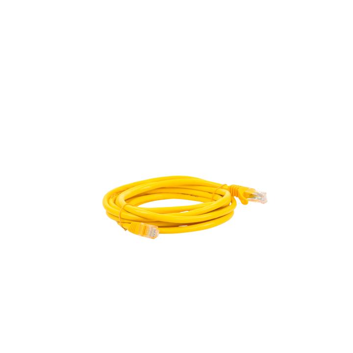 Cable de Parcheo UTP Cat6 - 3.0 Metros (9.84 Pies) - Amarillo