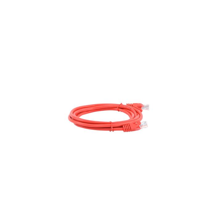Cable de Parcheo UTP Cat5e - 2.0 Metros (6.56 Pies) - Rojo
