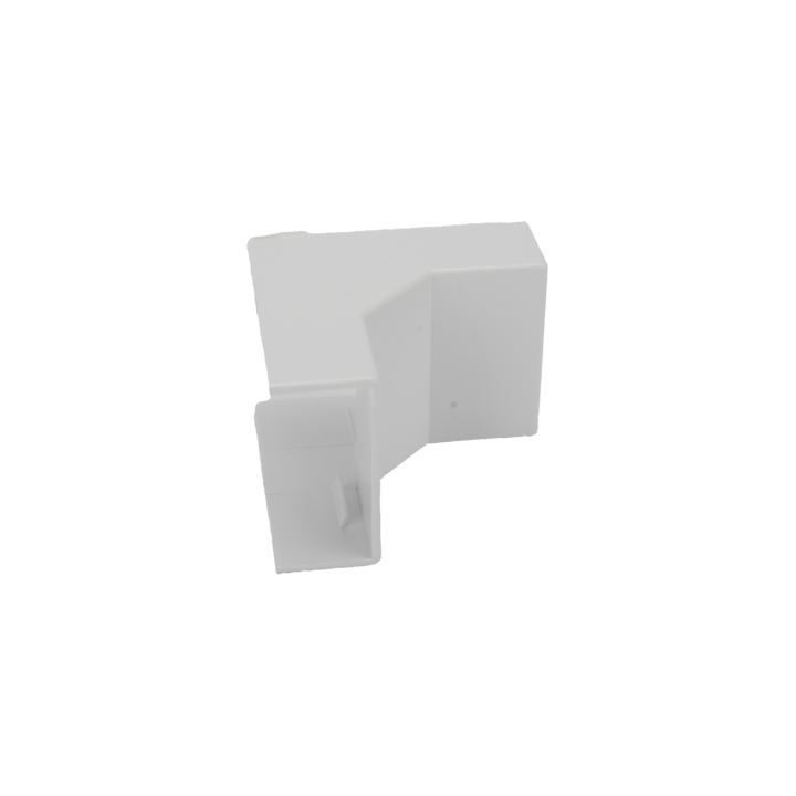 Esquinero interior color blanco de PVC auto extinguible, para canaleta TMK1735, TMK1735SD (5320-02001)