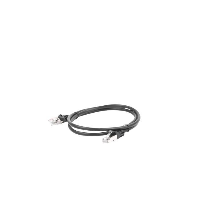 Cable de Parcheo FTP Cat5e - 1 Metro (3.28 Pies) - Negro
