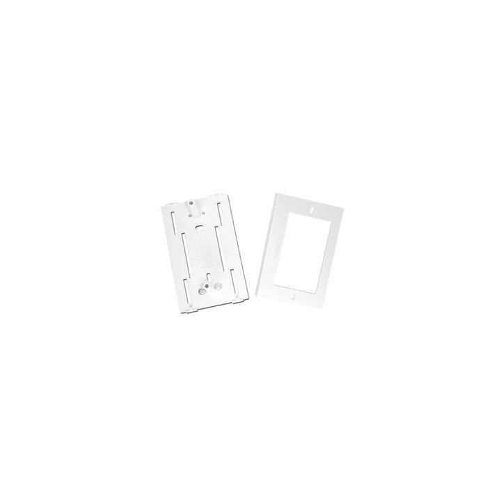 Soporte y tapa universal color blanco de PVC auto extinguible, para canaleta TEK100 (5595-10001)