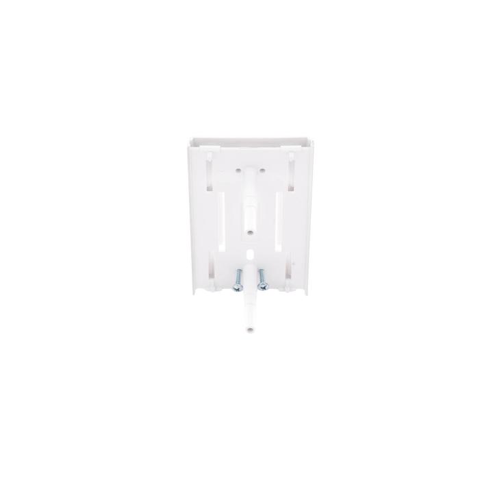 Soporte y tapa universal color blanco de PVC auto extinguible, para canaleta TEK100 (5595-10001)
