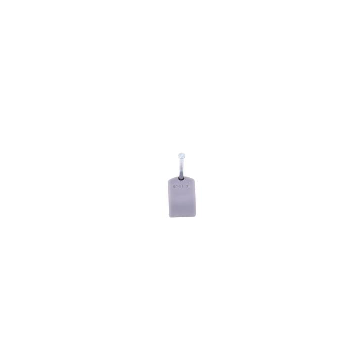 Grapa para cable redondo de 14mm color gris (100pzs) (3105-00100)