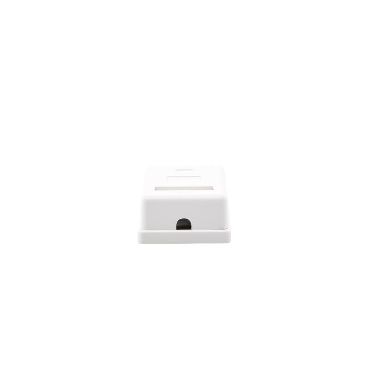 Caja de Pared con 1 Puerto Keystone, Incluye Jack STP Cat5e
