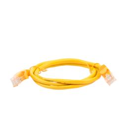 Cable de Parcheo UTP Cat5e - 1 Metro (3.28 Pies) - Amarillo