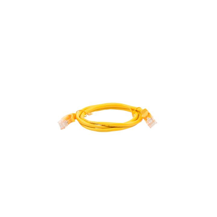 Cable de Parcheo UTP Cat5e - 1 Metro (3.28 Pies) - Amarillo