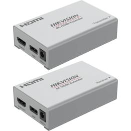 Kit Extensor de Video y Audio por HDMI en 4K / Hasta 120 Metros (30 Hz) y 60 Metros (60 Hz) de Distancia con Cat 6 /