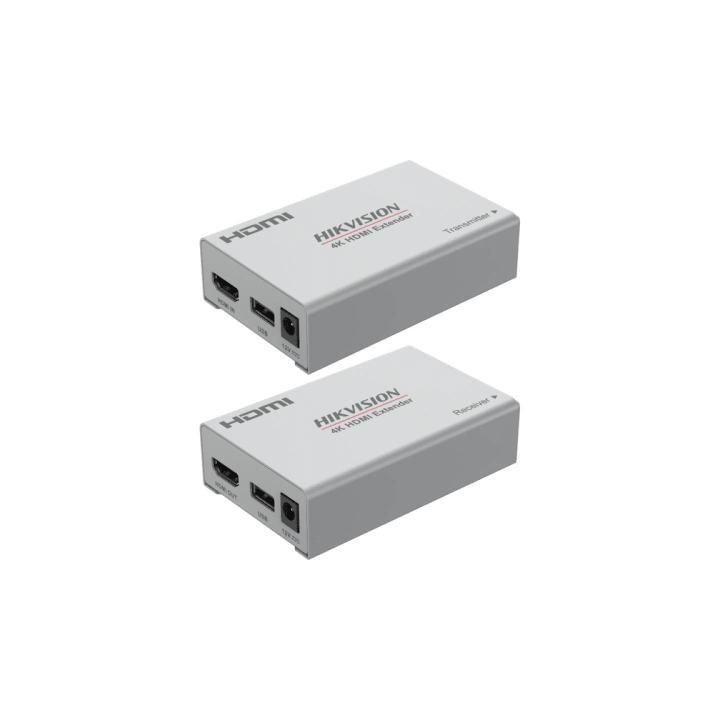 Kit Extensor de Video y Audio por HDMI en 4K / Hasta 120 Metros (30 Hz) y 60 Metros (60 Hz) de Distancia con Cat 6 /