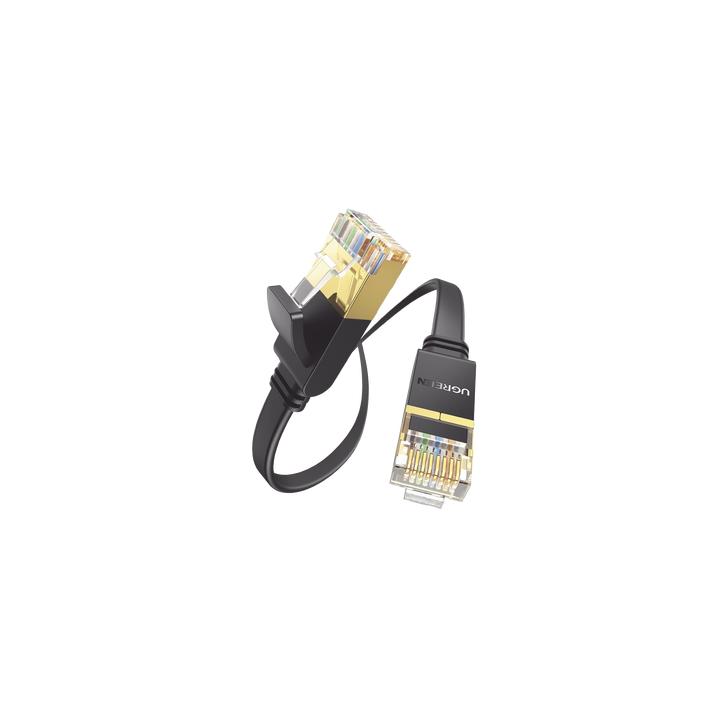 Cable Ethernet Plano Cat7 U/FTP 10 Gigabit 600MHz 1 Metro (3.28 Pies)