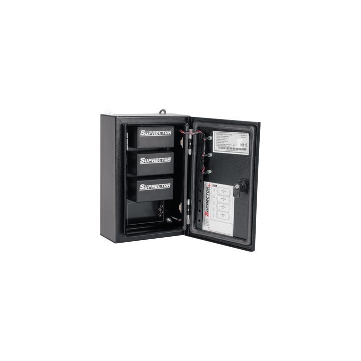 Supresor de pico clase B con voltaje de operación 127/220 Vca, 3 fases, 80 KA