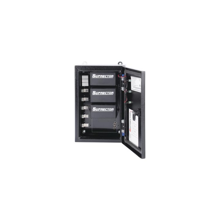 Supresor de pico clase B con voltaje de operación 127/220 Vca, 3 fases, 80 KA