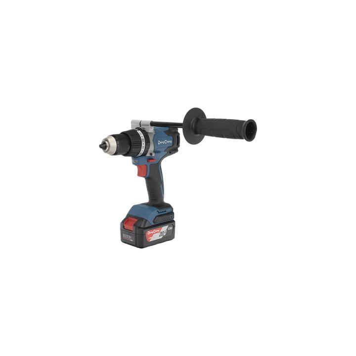 Rotomartillo Inalámbrico 20V / Motor Brushless / Broquero 1/2 in / 120 Nm Par Máximo / 2 Baterías 4.0Ah con Cargador