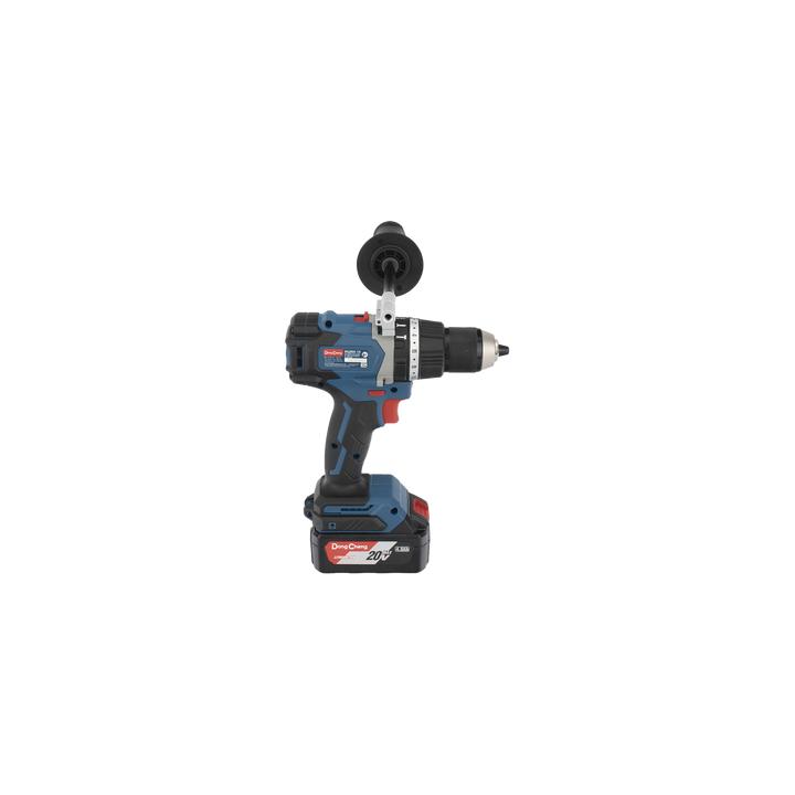 Rotomartillo Inalámbrico 20V / Motor Brushless / Broquero 1/2 in / 120 Nm Par Máximo / 2 Baterías 4.0Ah con Cargador