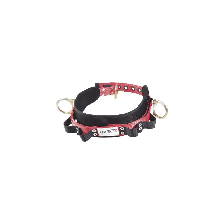 Cinturón para liniero, talla 40, con bandas para porta herramientas y dos anillos tipo D.