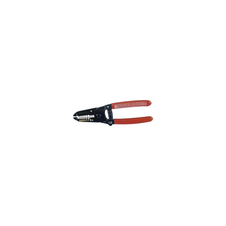 Pinzas Pela-cable y Corte para cables calibres del 10 al 22, viene en 6 pulgadas (15.3 cm) de Largo.