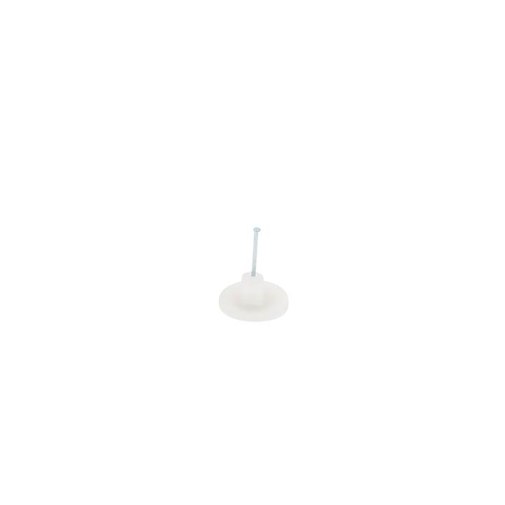 Grapa para cable plano de 4mm color transparente (100pzs) (3208-00100)