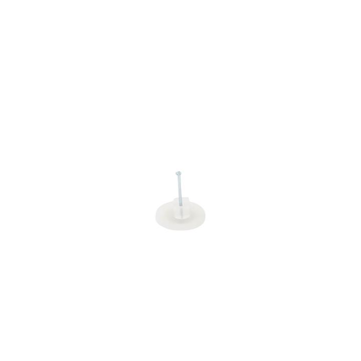 Grapa para cable plano de 4mm color transparente (100pzs) (3208-00100)