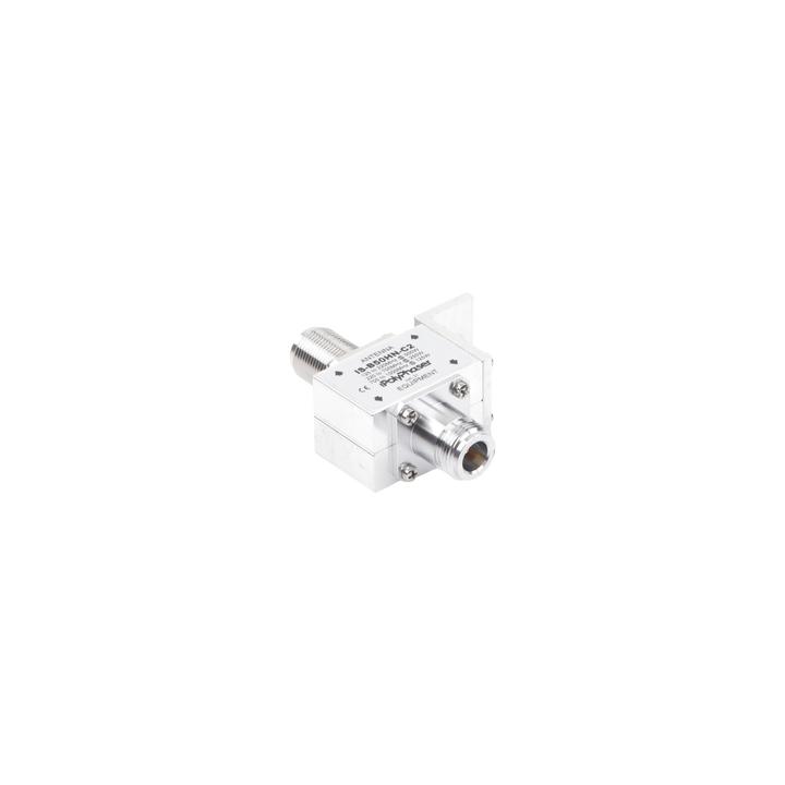 Protector Coaxial RF / 125-1000 MHz / 50 Ω / Conectores N Hembra / Ceja Frontal / 500W