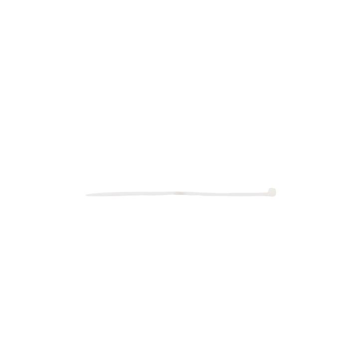Cincho de nylon color natural, 4.8 x 190mm (100pzs) (4200-03000)