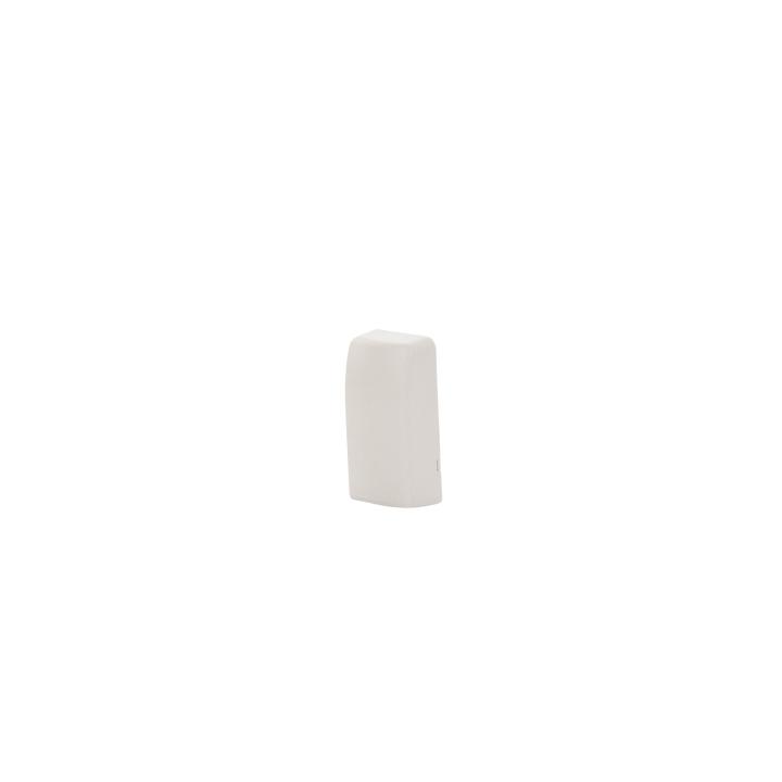 Caja de Montaje en Superficie, Para 2 Módulos Keystone, Color Blanco Mate