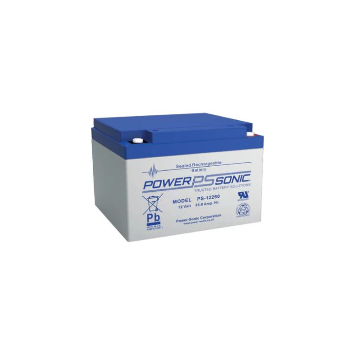 Batería 12V, 26AH, Para Respaldo, Tecnologías AGM/VRLA, 5 Años Vida Útil, Terminales M5, Reconocida UL