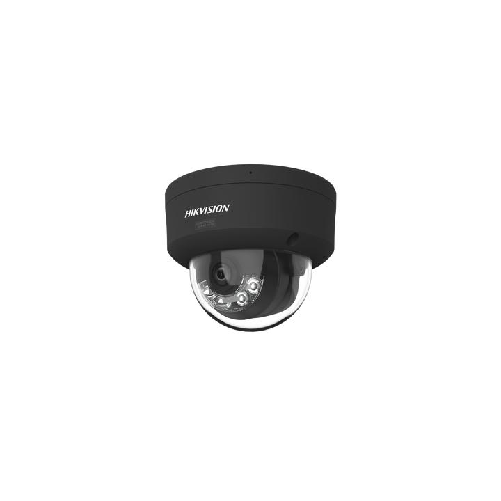 [Dual Light + ColorVu 3.0 + HikAI] Domo IP 6 Megapixel / Lente 2.8 mm / 30 mts IR + Luz Blanca / 2 Microfonos