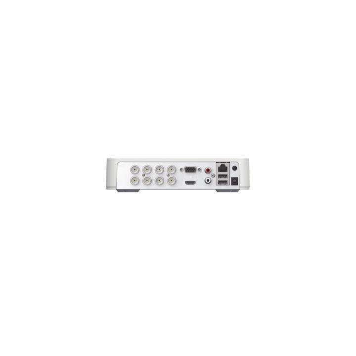 DVR 2 Megapixel (1080P) lite / 8 Canales TURBOHD / AcuSenseLite (Busqueda Inteligente Personas Vehiculos) / 1 Bahía de