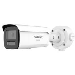 [ PROTECCIÓN ACTIVA ] Bala IP 4 Megapixel / Lente 4 mm / 60 mts IR / Exterior IP67 / Micrófono y Bocina Integrado