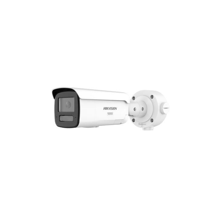 [ PROTECCIÓN ACTIVA ] Bala IP 4 Megapixel / Lente 4 mm / 60 mts IR / Exterior IP67 / Micrófono y Bocina Integrado