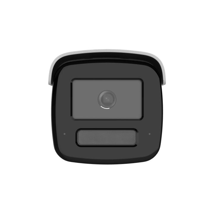 [ PROTECCIÓN ACTIVA ] Bala IP 4 Megapixel / Lente 4 mm / 60 mts IR / Exterior IP67 / Micrófono y Bocina Integrado