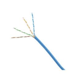 Bobina de Cable UTP 305 Metros (1000 Pies) de Cobre, NetKey, Reelex, Azul, Categoría 6 (24 AWG), 1000Mbps, PVC (CM),
