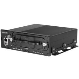 NVR Móvil de 8 Canales / 5 Megapixel / 4 Puertos PoE + 4 Vía Switch / 2 Bahías de HDD / Incluye Modulo GPS /