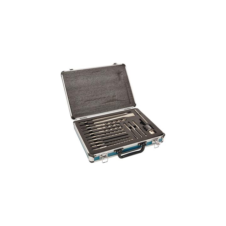 Juego de 14 piezas de Brocas, Cinceles y Broquero SDS Plus Makita