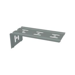 Ménsula económica, para montaje en pared, para anchos de charola de 150mm, con acabado Electro Zinc