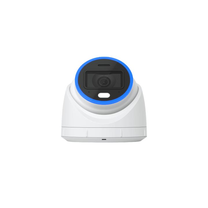 Cámara UniFi Protect Turret AI blanca / 4K(8MP) / Ángulo ultra-ancho 109.9 / Visión Nocturna IR 40 m / AI Avanzado: