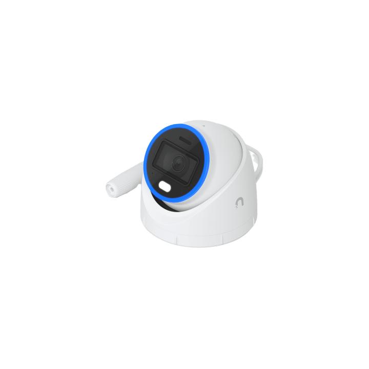 Cámara UniFi Protect Turret AI blanca / 4K(8MP) / Ángulo ultra-ancho 109.9 / Visión Nocturna IR 40 m / AI Avanzado: