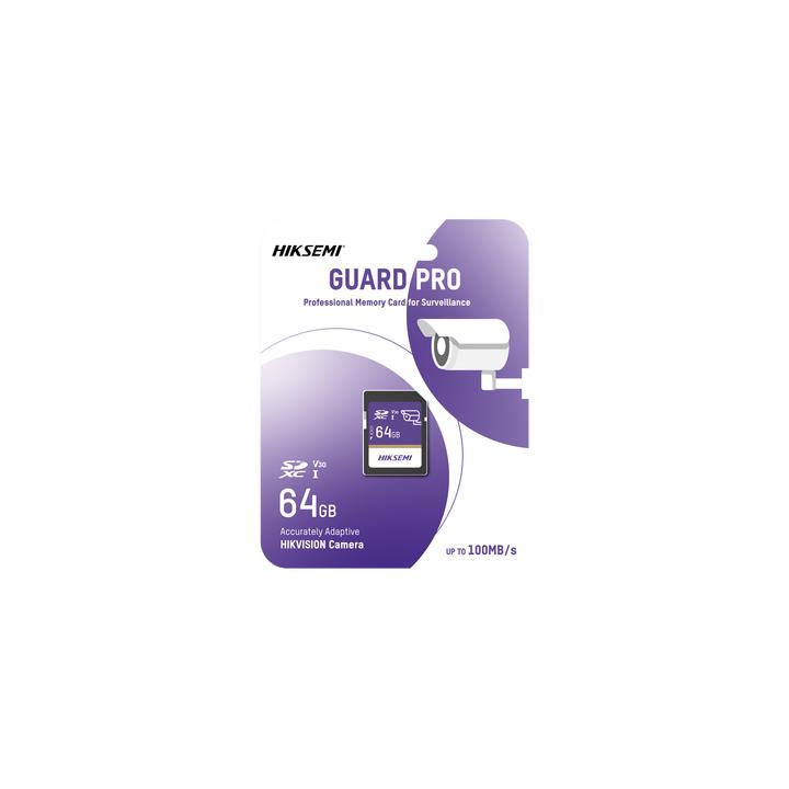 Memoria SD Clase 10 de 64 GB / Especializada Para Videovigilancia