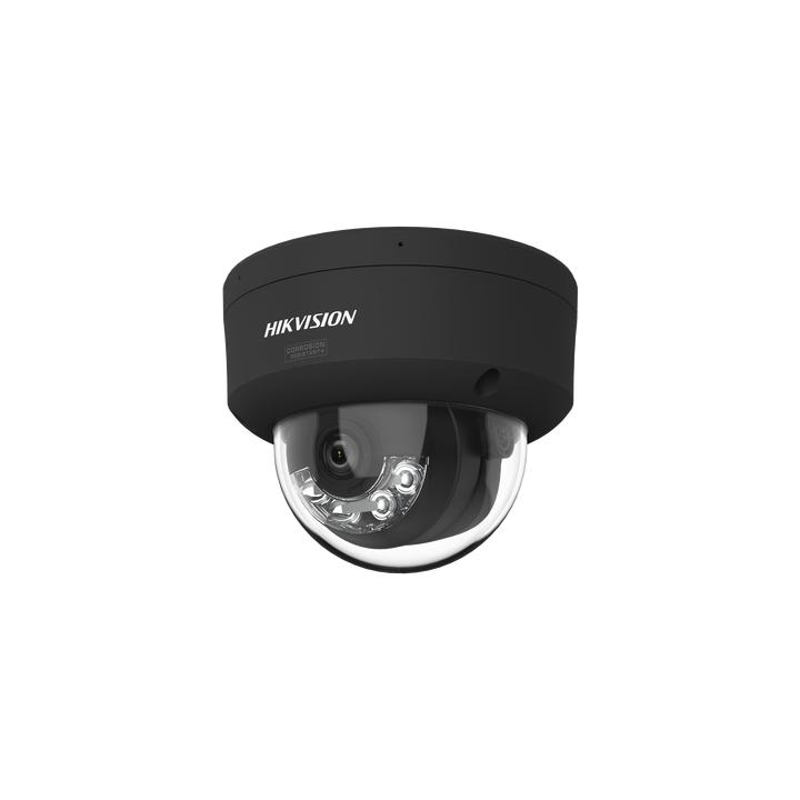 [Dual Light + ColorVu 3.0 + HikAI] Domo IP 4 Megapixel / Lente 2.8 mm / 30 mts IR + Luz Blanca / 2 Microfonos