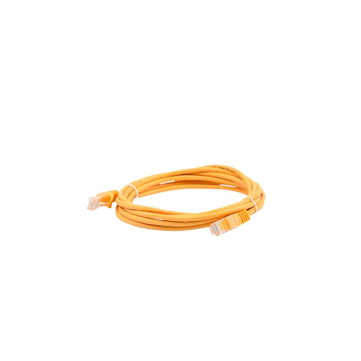 Cable de Parcheo UTP Cat5e - 3.0 Metros (9.84 Pies) - Amarillo