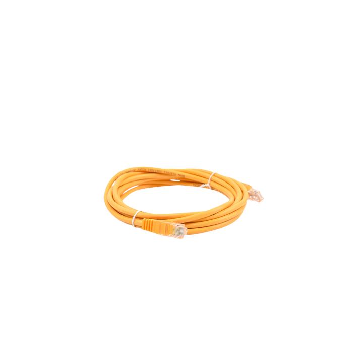 Cable de Parcheo UTP Cat5e - 3.0 Metros (9.84 Pies) - Amarillo