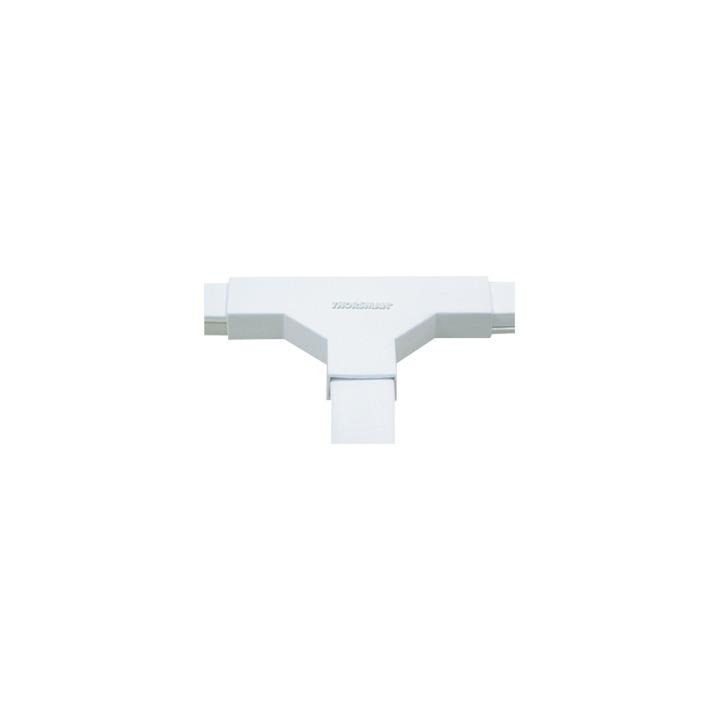 Sección en "T" color blanco de PVC auto extinguible, para canaletas TMK1020, TMK1020SD, TMK1020CD (5140-02001)
