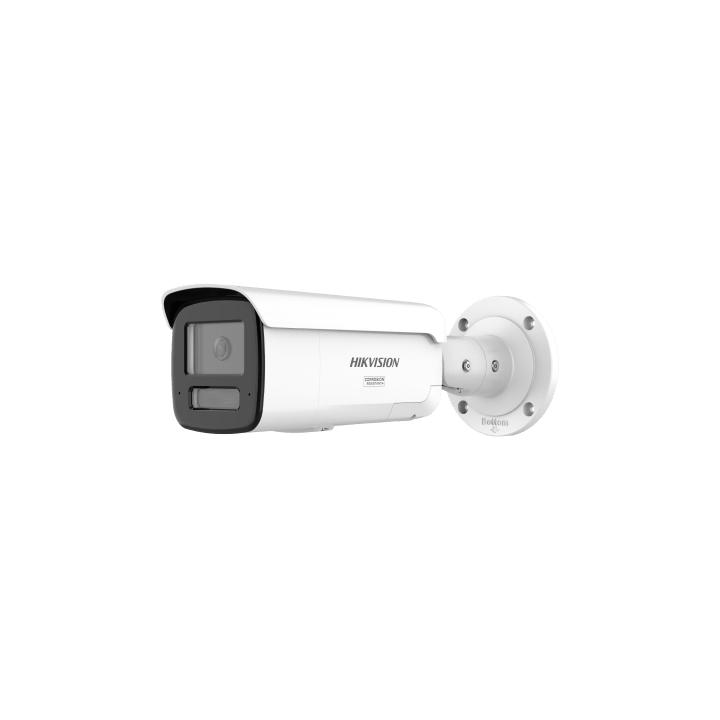 [Dual Light + ColorVu 3.0 + HikAI] Bala IP 4 Megapixel / Lente 4 mm / 60 mts IR + Luz Blanca / Exterior IP67 / Estrobo