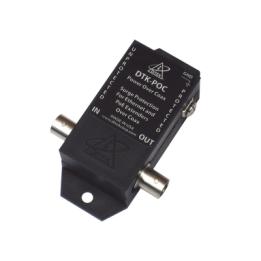 Protector Coaxial PoE / BNC Hembra / 75 Ohms / Ethernet 10/100 / Cámaras IP y Extensores