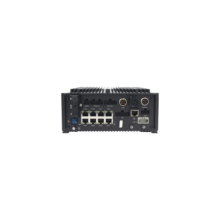 DVR Hibrido Móvil 1080p / 4 Canales TURBO + 8 Canales IP / Soporta 4G / WiFi / GPS / Sensor G / Soporta 2 Memorias SD