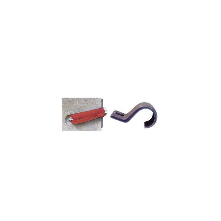 Kit de 3 grapas, 3 taquetes Y 3 tornillos para sujetar conductores redondos o tubo en muro (para tubería de 3/4)