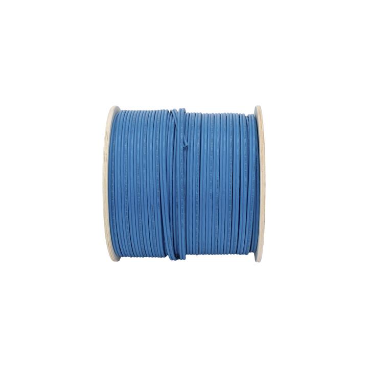 Bobina de Cable Siamés Cat6 UTP 100% Cobre + 2 Cables Gruesos (18 AWG) para Alimentar Cámaras Más Lejos / 152 Metros