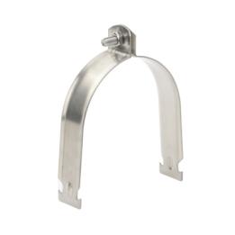 Abrazadera de Acero Inoxidable  de 4" Para Unicanal Tipo Strut